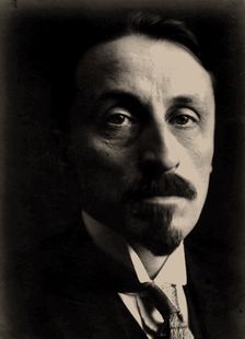 Portrait of the writer and dramatist Boris Konstantinovich Zaytsev (1881-1972), 1920s