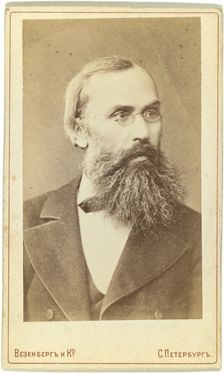 Portrait of the Writer and Ethnograph Sergey Maximov (1831-1901)