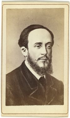 Portrait of the writer and social critic Dmitry Pisarev (1840-1868), 1860s
