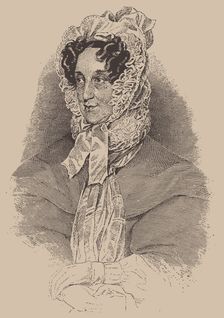 Portrait of the writer Caroline Pichler (1769-1843)