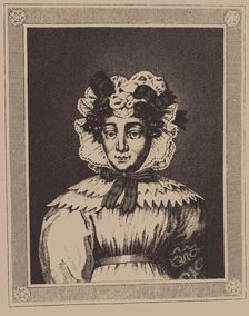 Portrait of the writer Caroline Pichler (1769-1843), c. 1850