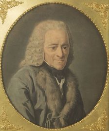 Portrait of the writer, essayist and philosopher Francois Marie Arouet de Voltaire (1694-1778)