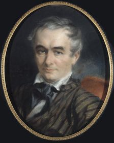 Portrait of the writer Prosper Mérimée (1803-1870), 1852. Creator: Rochard, Simon-Jacques (1788-1872)