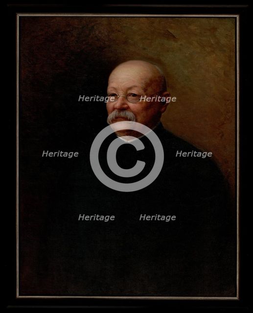Portrait of the writer Pyotr Dmitryevich Boborykin (1836-1921), 1910. Creator: Parkhomenko, Ivan Kirillovich (1870-1940).