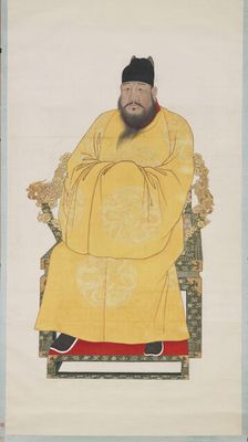 Portrait of the Xuande Emperor (1399-1435). Creator: Chinese Master