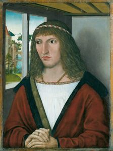 Portrait of the Younger Elector Frederick the Wise of Saxony, c1490. Creator: Nuremberg Master around 1490