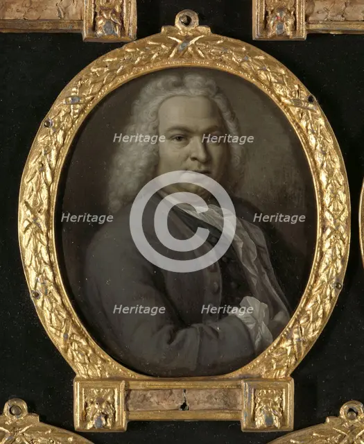 Portrait of Theodoor van Snakenburg (1695-1750). Leiden Jurist and Poet, 1743. Creator: Hieronymus van der Mij.