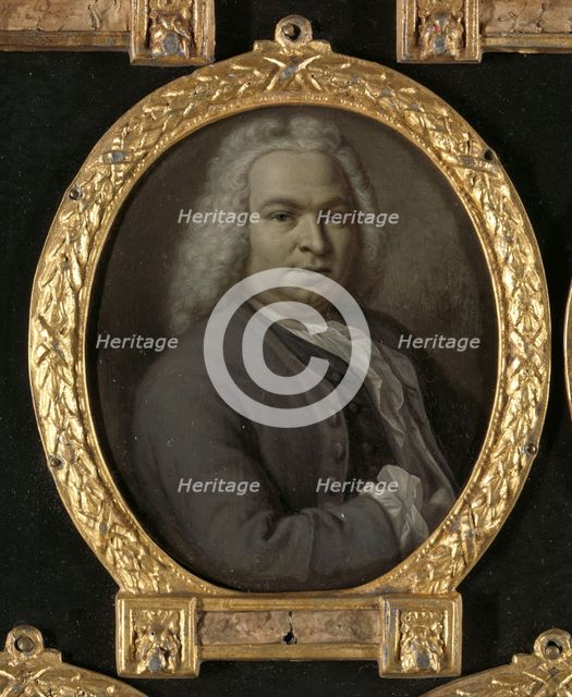 Portrait of Theodoor van Snakenburg (1695-1750). Leiden Jurist and Poet, 1743. Creator: Hieronymus van der Mij.