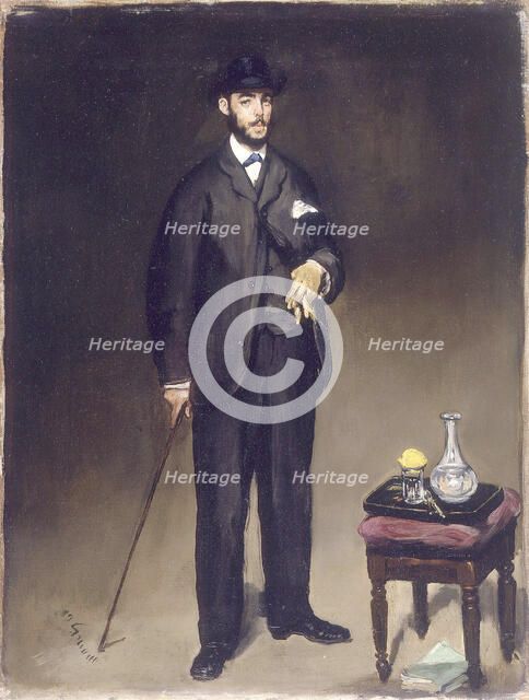 Portrait of Théodore Duret. Artist: Manet, Édouard (1832-1883)