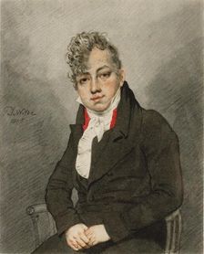 Portrait of Theodore Edward Hook (1788-1841), 1806. Creator: De Wilde, Samuel (1785-1841)