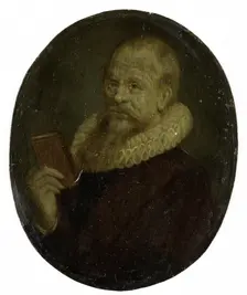 Portrait of Theodorus Schrevelius, Rector of the Latin School in Leiden, 1700-1732. Creator: Arnoud van Halen