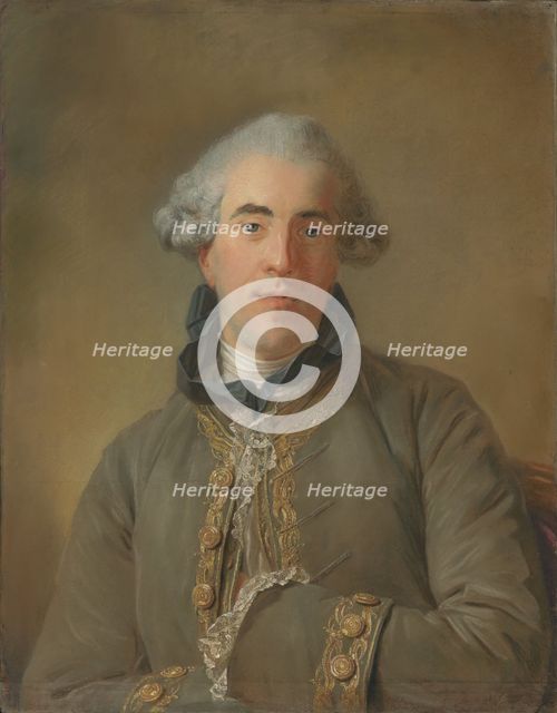 Portrait of Théophile Van Robais, 1770. Creator: Jean-Baptiste Perronneau.