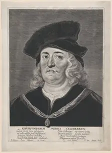Portrait of Theophrastus Paracelsus, 1615-43. Creator: Pieter Soutman