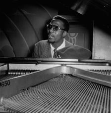 Portrait of Thelonious Monk, Minton's Playhouse, New York, N.Y., ca. Sept. 1947. Creator: William Paul Gottlieb