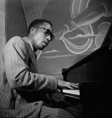 Portrait of Thelonious Monk, Minton's Playhouse, New York, N.Y., ca. Sept. 1947. Creator: William Paul Gottlieb