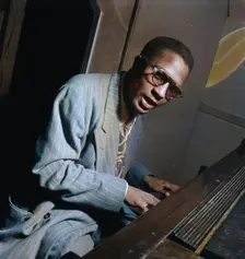 Portrait of Thelonious Monk, Minton's Playhouse, New York, N.Y., ca. Sept. 1947. Creator: William Paul Gottlieb