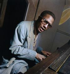 Portrait of Thelonious Monk, Minton's Playhouse, New York, N.Y., ca. Sept. 1947. Creator: William Paul Gottlieb