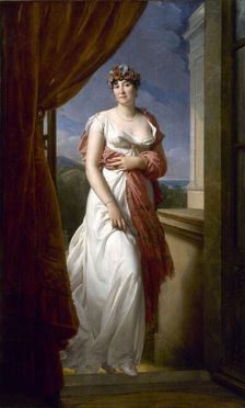 Portrait of Thérésa Cabarrus, Madame Tallien (1773-1835), 1805. Creator: Gérard, François Pascal Simon (1770-1837)