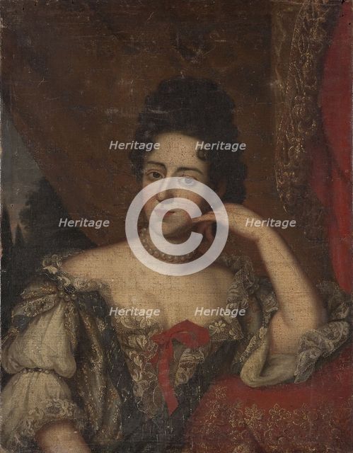 Portrait of Theresa Kunegunda Sobieska (1676-1730), Electress of Bavaria, c1695. Creator: Siemiginowski-Eleuter, Jerzy (1660-1711).