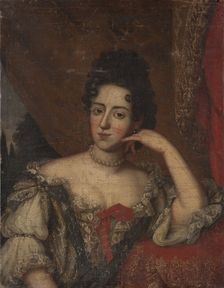 Portrait of Theresa Kunegunda Sobieska (1676-1730), Electress of Bavaria, c1695. Creator: Siemiginowski-Eleuter, Jerzy (1660-1711)