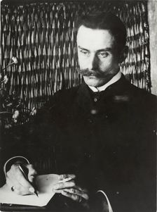 Portrait of Thomas Mann (1875-1955), c.1900. Creator: Anonymous