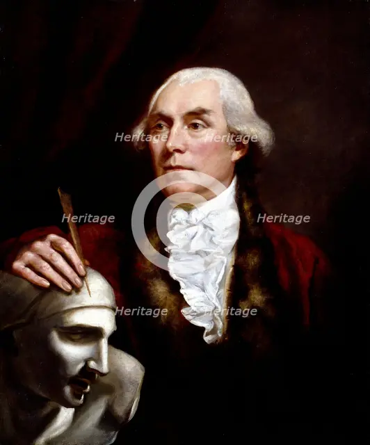 Portrait of Thomas Banks, R.A., 1792. Creator: James Northcote.