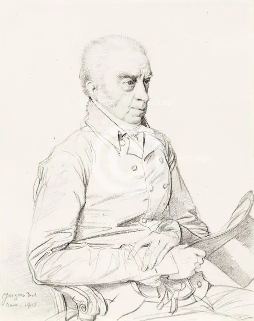 Portrait of Thomas Church, 1816. Creator: Jean-Auguste-Dominique Ingres.