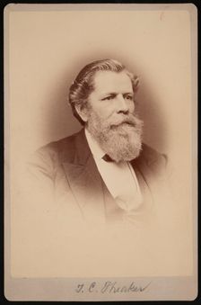Portrait of Thomas Clarke Theaker (1812-1883), Between 1876 and 1880. Creator: Samuel Montague Fassett