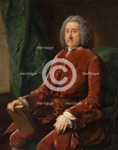 Portrait of Thomas Coward, 1765. Creator: Thomas Gainsborough.