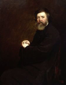 Portrait of Thomas Creswick, R.A., 1862. Creator: William Powell Frith