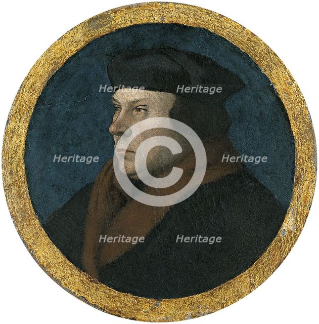 Portrait of Thomas Cromwell. Artist: Holbein, Hans, the Younger (1497-1543)