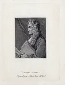 Portrait of Thomas d'Urfey (1653-1723). Creator: Unknown artist