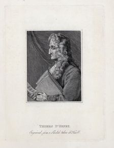 Portrait of Thomas d'Urfey (1653-1723). Creator: Unknown artist