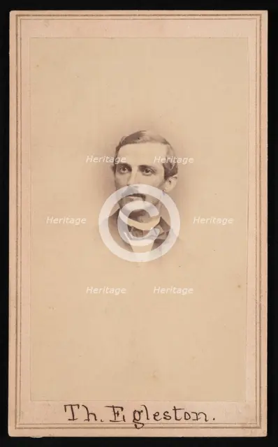 Portrait of Thomas Egleston (1832-1900), Between 1863 and 1875. Creator: George Gardner Rockwood.