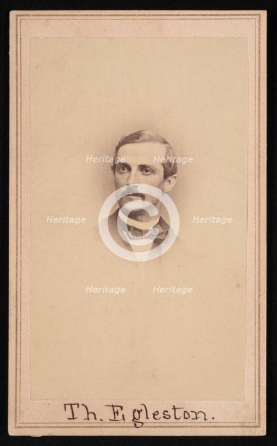 Portrait of Thomas Egleston (1832-1900), Between 1863 and 1875. Creator: George Gardner Rockwood.