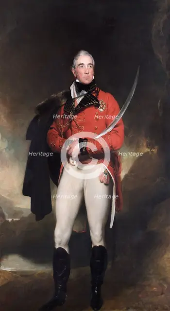 Portrait of Thomas Graham, Lord Lynedoch, British soldier, c1817.  Artist: Thomas Lawrence.
