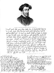 Portrait of Thomas Howard, 4th Duke of Norfolk, 1572, (1840)