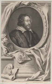 Portrait of Thomas Howard, Earl of Arundel and Surrey, 1733. Creator: Jacobus Houbraken