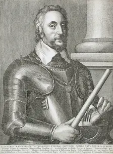 Portrait of Thomas Howard, Lord Arundel, 1646. Creator: Wenceslaus Hollar