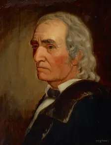 Portrait of Thomas Lakin, about 1873. Creator: Theodore Clement Steele