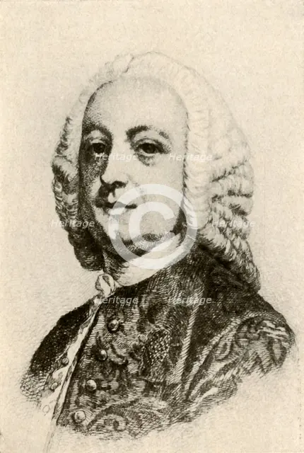 'Portrait of Thomas Penn, Colonial Governor', c1760, (1937). Creator: Unknown.