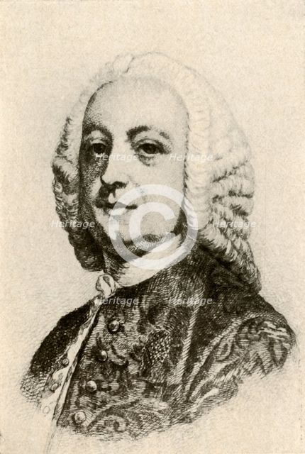 'Portrait of Thomas Penn, Colonial Governor', c1760, (1937). Creator: Unknown.