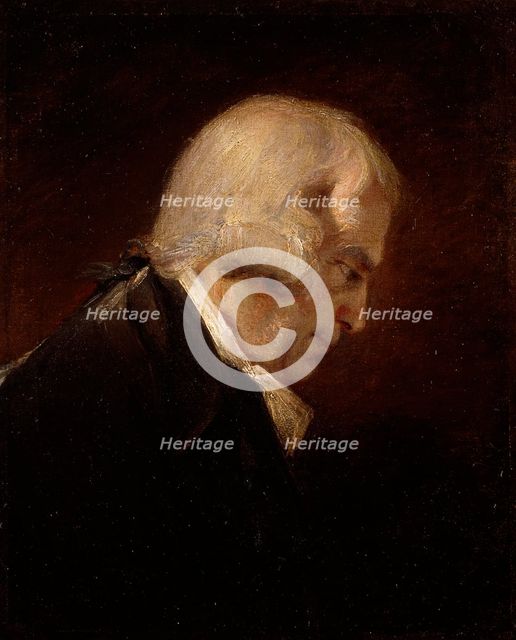 Portrait of Thomas Sandby, R.A., 1793. Creator: Henry Singleton.