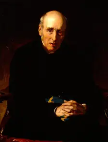 Portrait of Thomas Vaughan, 1852. Creator: John Prescott Knight