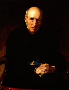 Portrait of Thomas Vaughan, 1852. Creator: John Prescott Knight