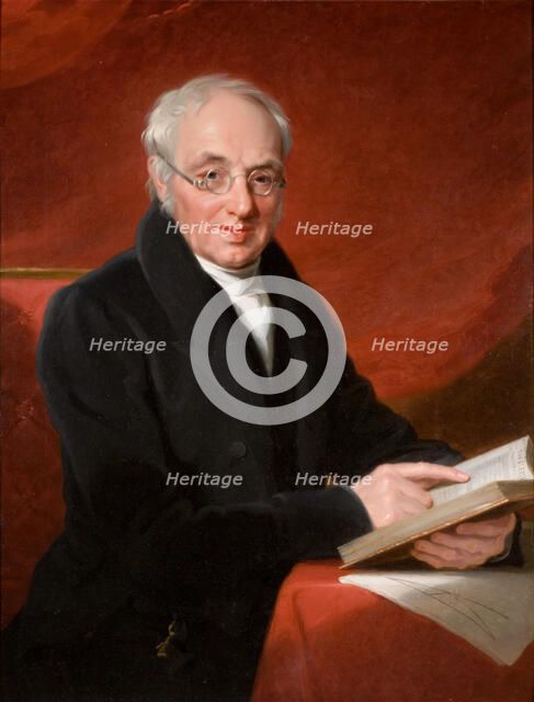 Portrait of Thomas Wright Hill, 1831.  Creator: Mary Martha Pearson.