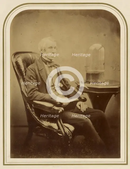 Portrait of Thomson, F.R.S., 1855. Creator: Maull & Polyblank.