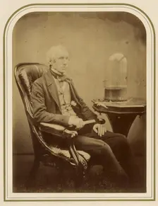 Portrait of Thomson, F.R.S., 1855. Creator: Maull & Polyblank
