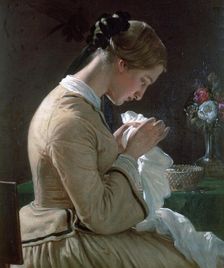 Portrait of Thora Maria Borch c1830-1873. Artist: Wilhelm Marstrand