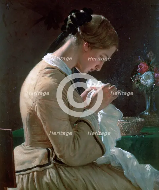 'Portrait of Thora Maria Borch', c1830-1873. Artist: Wilhelm Marstrand